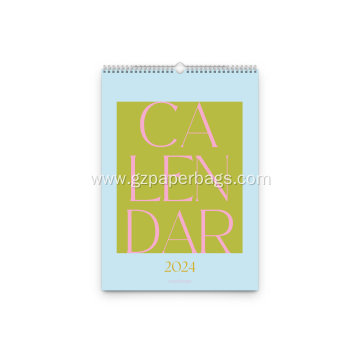 Customized 2025 Modern A4 Wall Calendar Printing